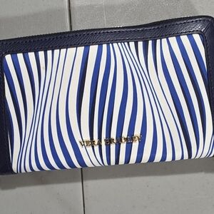 Vera Bradley Blue and White Women's Wallet